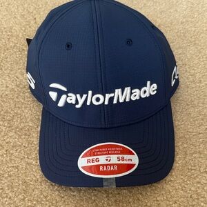 TaylorMade Navy Cap with White Logo